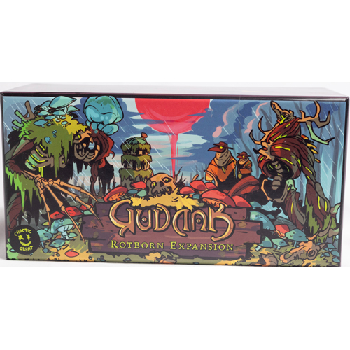 CGGGUDEXP001 Gudnak Board Game: Rotborn Expansion published by Chaotic Great Games