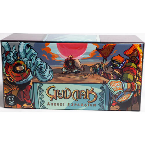 CGGGUDEXP002 Gudnak Board Game: Auroxi Expansion published by Chaotic Great Games