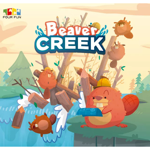 2!CGS733006 Beaver Creek Board Game published by Four Fun Games LLC