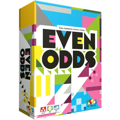 CGS962258 Even Odds Board Game published by Four Fun Games LLC