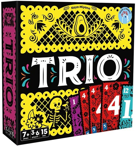 2!CGTRIO02EN Trio Card Game: 2025 Refresh published by Cocktail Games