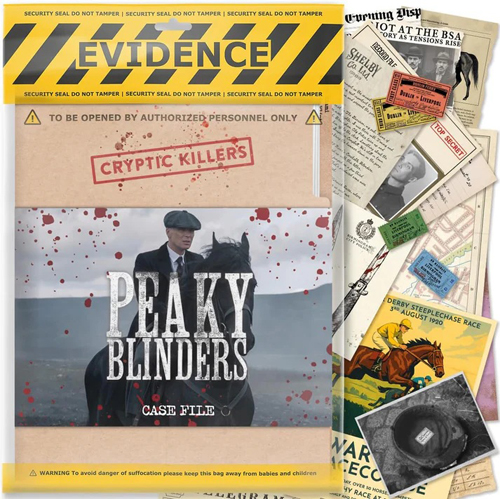 CKENPEAKYBLINDRS Cryptic Killers: Peaky Blinders published by LA Brands Ltd