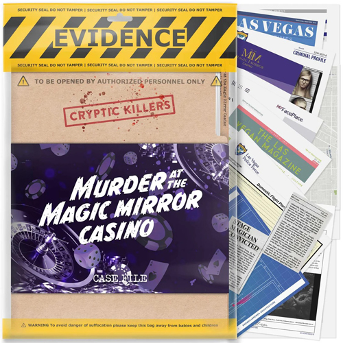 CKUKCASINO Cryptic Killers: Murder At The Magic Mirror Casino published by LA Brands Ltd