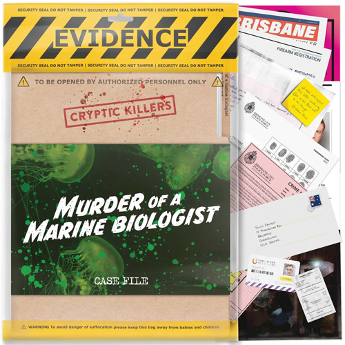CKUKMARINE Cryptic Killers: Murder Of A Marine Biologist published by LA Brands Ltd