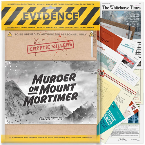 CKUKMOUNTAIN Cryptic Killers: Murder On Mount Mortimer published by LA Brands Ltd