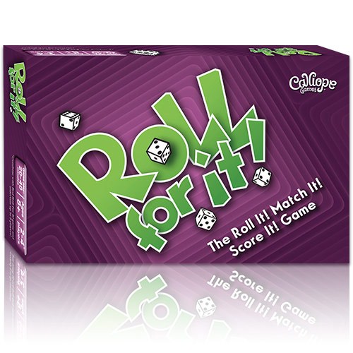 Roll for It Dice Game: Purple Edition