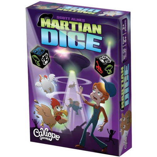 CLP146 Martian Dice Game published by Calliope Games
