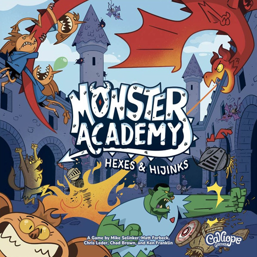 CLP150 Monster Academy: Hexes And Hijinks Board Game published by Calliope Games