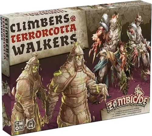 2!CMNGUF046 Zombicide Board Game: White Death Climbers And Terrorcotta Pack Expansion published by CoolMiniOrNot