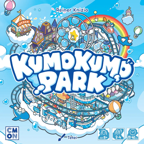 CMNKKM001 KumoKumo Park Dice Game published by CoolMiniOrNot