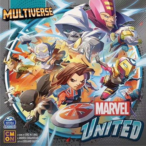 2!CMNMUN016 Marvel United Board Game: Multiverse Expansion published by CoolMiniOrNot