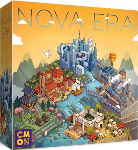 3!CMNNVE001 Nova Era Board Game published by CoolMiniOrNot