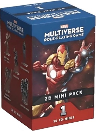 CMNRPMMV005 Marvel Multiverse RPG: 2D Mini Pack 1 published by CoolMiniOrNot