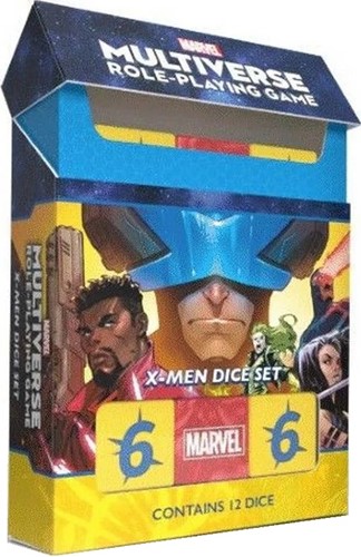 CMNRPMMV007 Marvel Multiverse RPG: X-Men Dice Set published by CoolMiniOrNot