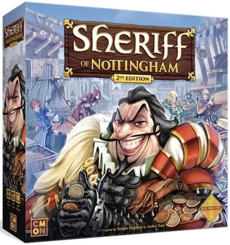 CMNSHF004 Sheriff Of Nottingham Card Game: 2nd Edition (Revised) published by CoolMiniOrNot