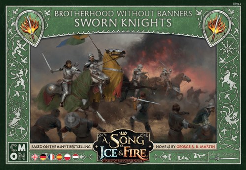 2!CMNSIF014 Song Of Ice And Fire Board Game: Brotherhood Sworn Knight published by CoolMiniOrNot