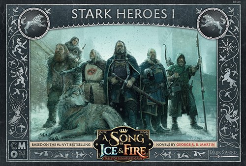 CMNSIF109 Song Of Ice And Fire Board Game: Stark Heroes 1 Expansion published by CoolMiniOrNot