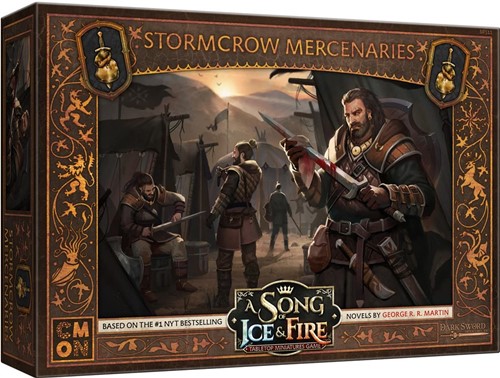 2!CMNSIF1511 Song Of Ice And Fire Board Game: Neutral Stormcrow Mercenaries Expansion published by CoolMiniOrNot