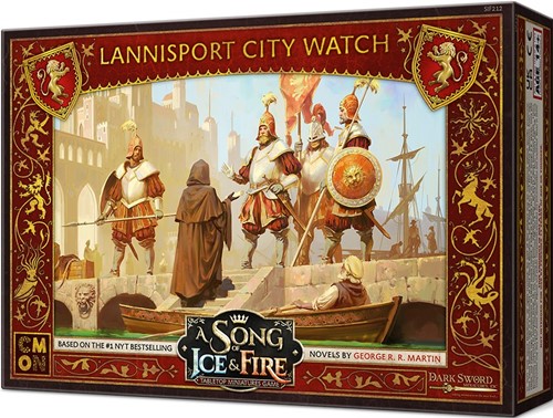 CMNSIF212 Song Of Ice And Fire Board Game: Lannisport City Watch Expansion published by CoolMiniOrNot