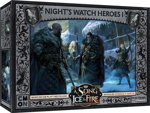 CMNSIF309 Song Of Ice And Fire Board Game: Night's Watch Heroes Box 1 Expansion published by CoolMiniOrNot