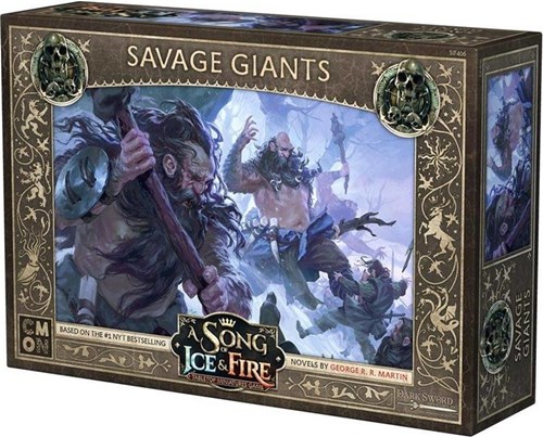 CMNSIF406 Song Of Ice And Fire Board Game: Free Folk Savage Giants Expansion published by CoolMiniOrNot