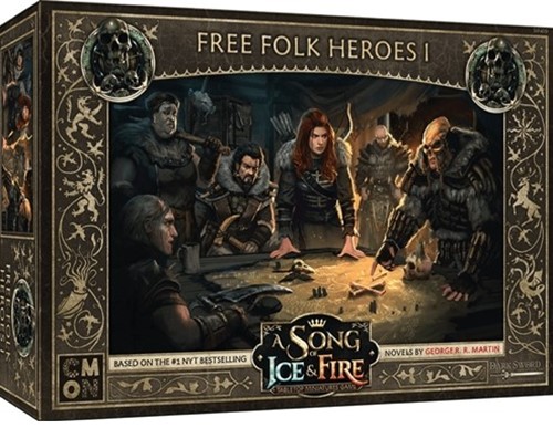 CMNSIF409 Song Of Ice And Fire Board Game: Free Folk Heroes Box 1 Expansion published by CoolMiniOrNot