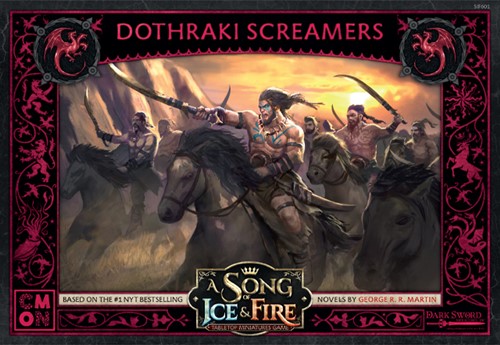 CMNSIF601 Song Of Ice And Fire Board Game: Targaryen Dothraki Screamers Expansion published by CoolMiniOrNot