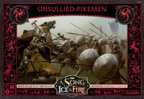 2!CMNSIF606 Song Of Ice And Fire Board Game: Unsullied Pikemen Expansion published by CoolMiniOrNot