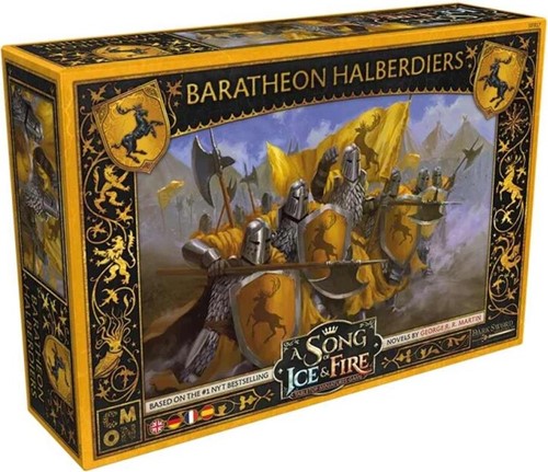 2!CMNSIF817 Song Of Ice And Fire Board Game: Baratheon Halberdiers Expansion published by CoolMiniOrNot