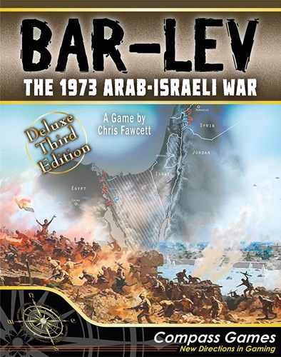 COM1085 Bar Lev: The 1973 Arab Israeli War Deluxe Edition published by Compass Games