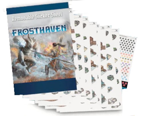 CPH0603 Frosthaven Board Game: Removable Stickers published by Cephalofair Games