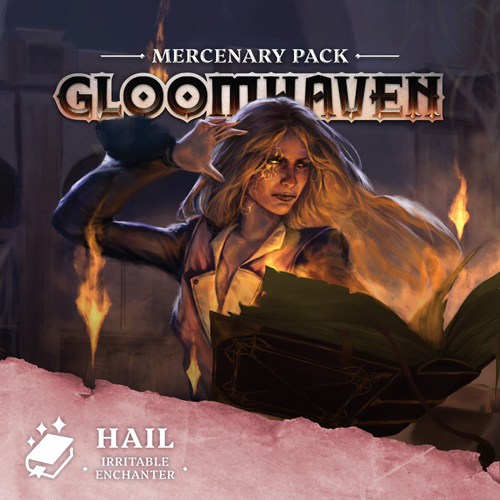 CPH2005 Gloomhaven Board Game: Mercenary Pack: Hail - Irritable Enchanter published by Cephalofair Games