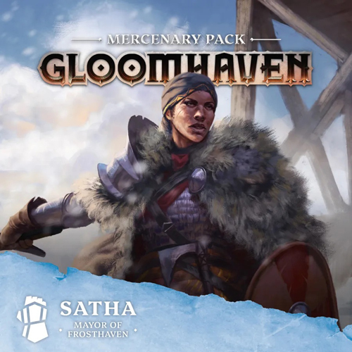 CPH2008 Gloomhaven Board Game: Mercenary Pack: Satha - Mayor Of Frosthaven published by Cephalofair Games