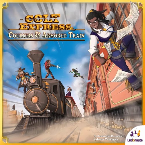 CSGCOLTCOU Colt Express Board Game: Couriers And Armored Train Expansion published by Ludonaute