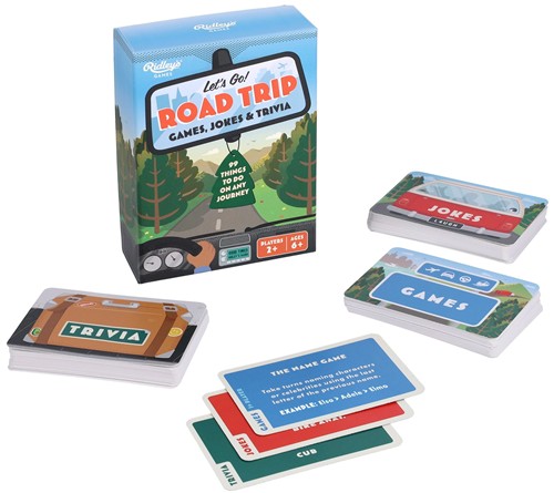 CSGROADTRIP Let's Go! Road Trip Card Game published by Ridley's Games