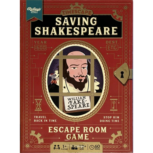 CSGSHAKESPEARE Timescape Board Game: Saving Shakespeare published by Ridley's Games
