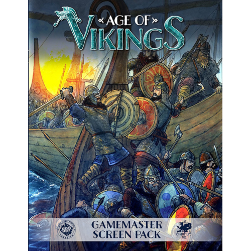 CT2041 Age Of Vikings RPG: GameMaster Screen published by Chaosium