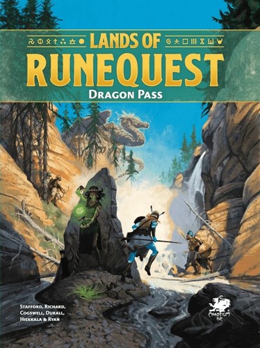 2!CT4037H RuneQuest RPG: Dragon Pass published by Chaosium