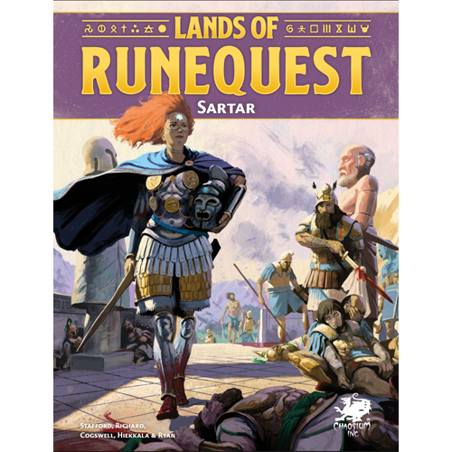 CT4040H RuneQuest RPG: Lands Of RuneQuest: Sartar published by Chaosium