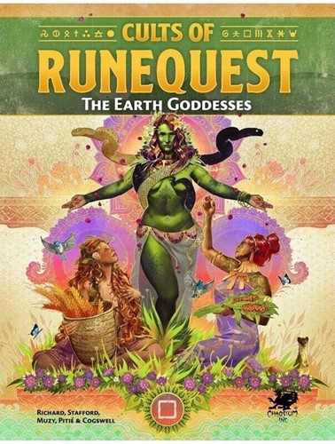 CT4044H RuneQuest RPG: Cults Of RuneQuest: The Earth Goddesses published by Chaosium