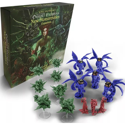2!CT9004 Horror On The Orient Express Board Game: New Monstrosities Expansion published by Chaosium