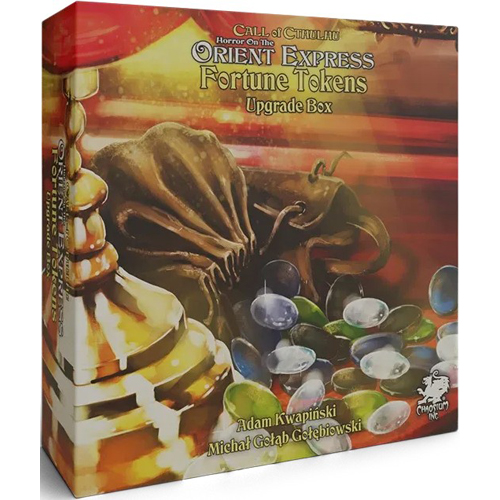 2!CT9006 Horror On The Orient Express Board Game: Fortune Tokens Upgrade Box published by Chaosium