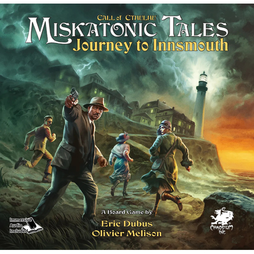 CT9007 Miskatonic Tales: Journey to Innsmouth Board Game published by Chaosium