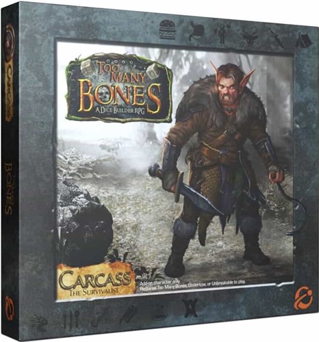 CTGTMBADD031 Too Many Bones Board Game: Carcass Expansion published by Chip Theory Games