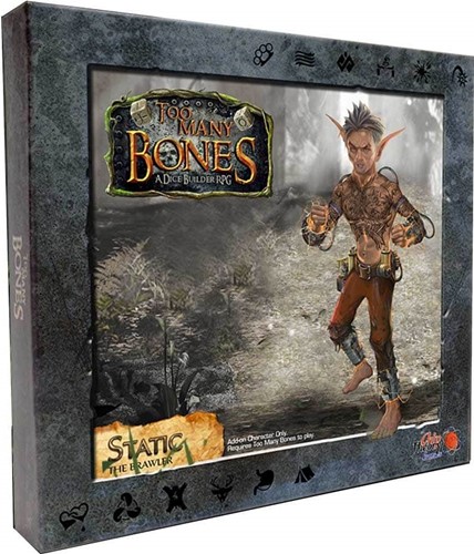 CTGTMBADD033 Too Many Bones Board Game: Static Expansion published by Chip Theory Games