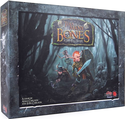 CTGTMBGAME001SM Too Many Bones Board Game published by Chip Theory Games