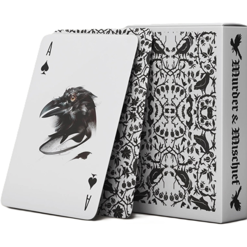 CTKBLAC06 Be Like A Crow Playing Cards published by Critical Kit