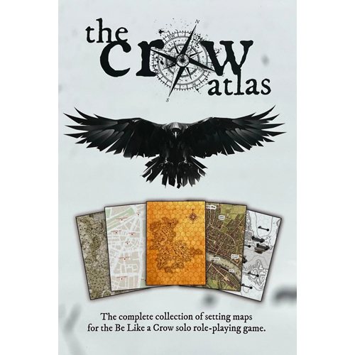 CTKBLACCA Be Like A Crow RPG: The Crow Atlas published by Critical Kit