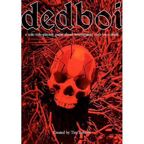 CTKDEDBOI DedBoi Solo RPG published by Critical Kit