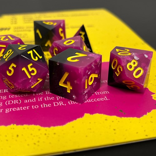 2!CTKPID02 Punk Is Dead RPG: Official Dice Set published by Critical Kit